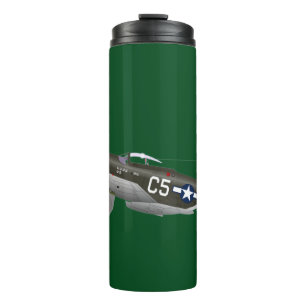 P-51D THERMAL TUMBLER