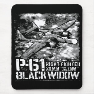 P-61 Black Widow Mouse Mat