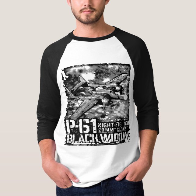 P-61 Black Widow T-Shirt (Front)