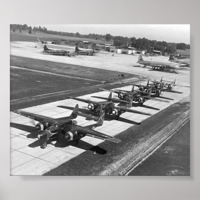 P-61 Black Widows Poster (Front)