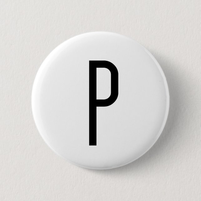 P 6 CM ROUND BADGE (Front)