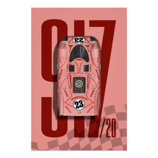 P 917/20 Pink Pig Top Tribute Poster