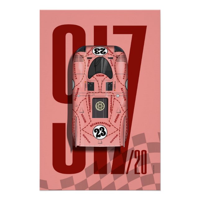 P 917/20 Pink Pig Top Tribute Poster (Front)