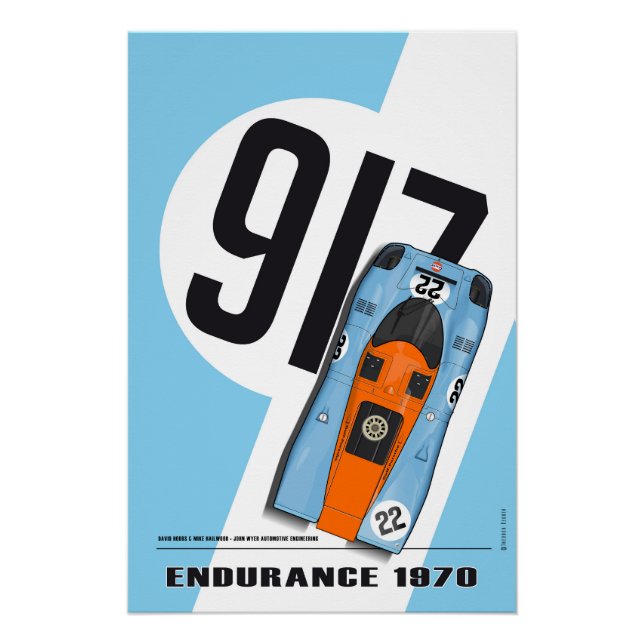 P 917 Hobbs-Hailwood LM 1970 Poster (Front)