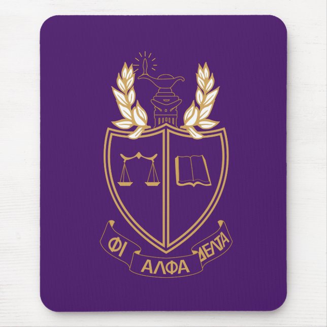 P.A.D. Crest Mouse Mat (Front)