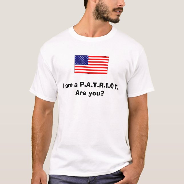 P.A.T.R.I.O.T. T-Shirt (Front)