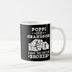 P And Grandson A Bond That Cant Be Broken Grandpa  Coffee Mug