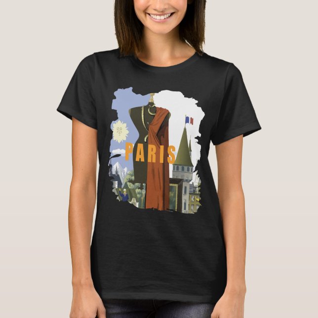 P{aris, City of Fashion. T-Shirt (Front)