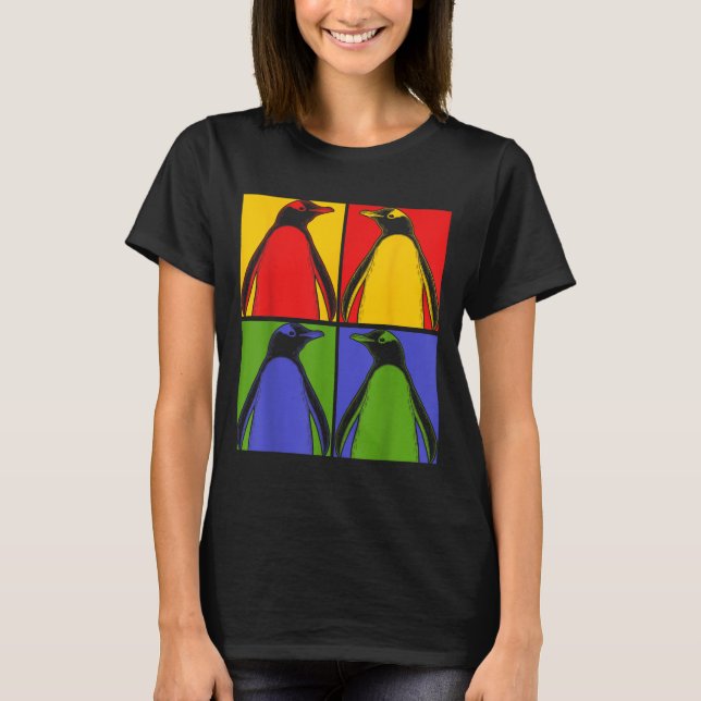P Art Antarctic Animal Lover Zoo Keeper Gift Cute  T-Shirt (Front)