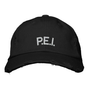 P.E.I. Baseball Cap Embroidered Canada Cap