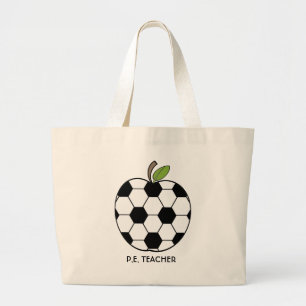 P.E. Teacher Bag - Soccer Ball Apple