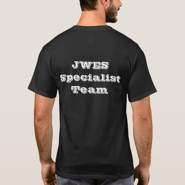 P.E. Teacher JWES T-Shirt (Back)