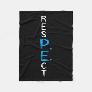 P.e. Teacher Pe Teacher School Fitness Gym Cl  Fleece Blanket