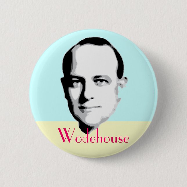 P. G. Wodehouse Button (Front)