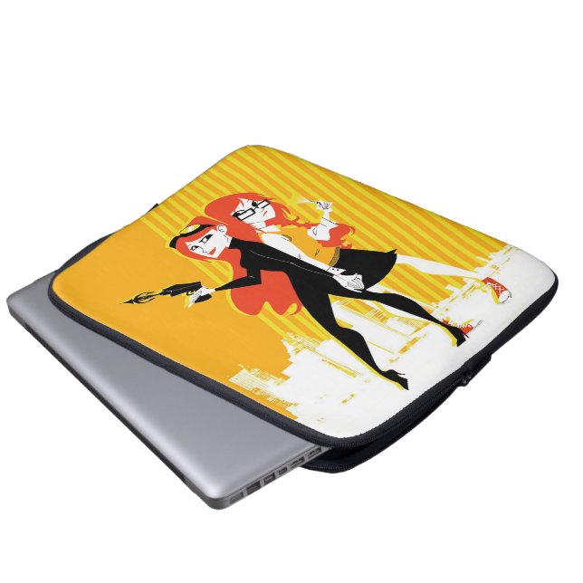 P. I. Jane laptop sleeve (Front Bottom)