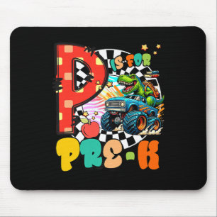 P Is For P-k Dinosaur Boys First Day Back To Schoo Mouse Mat