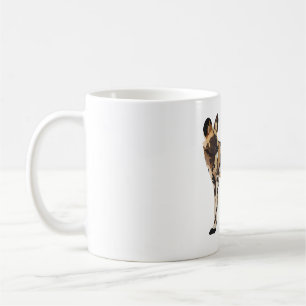 P is for Painted Dog Coffee Mug