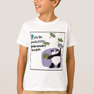P is for Pandan Pancakes Kids T-shirt