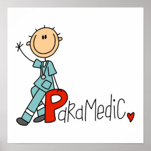 P is for Paramedic Poster