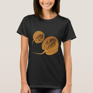 P is for Peacock Eye Sting Ray ,Peacock Eye Stingr T-Shirt