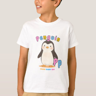 “P is for Penguin” Alphabet Tee – Grow Every Day