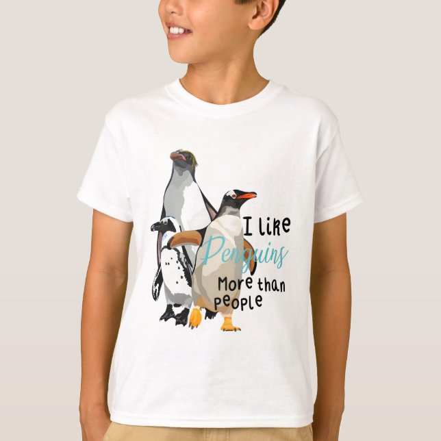 P is for Penguin T-Shirt (Front)