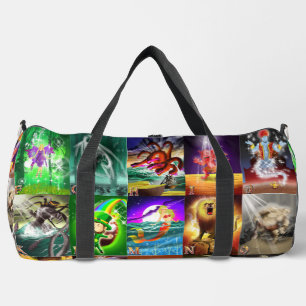 P is for Phoenix(book) Duffle Bag
