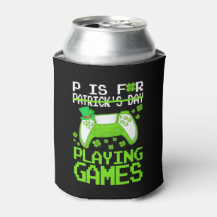 P Is For Playing Games St Patricks Day Gamer Boys Can Cooler