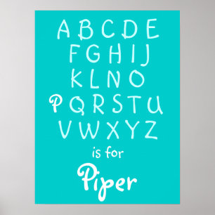 P is for... poster