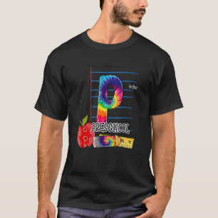 P Is For Preschool Teacher First Day Of School Tie T-Shirt