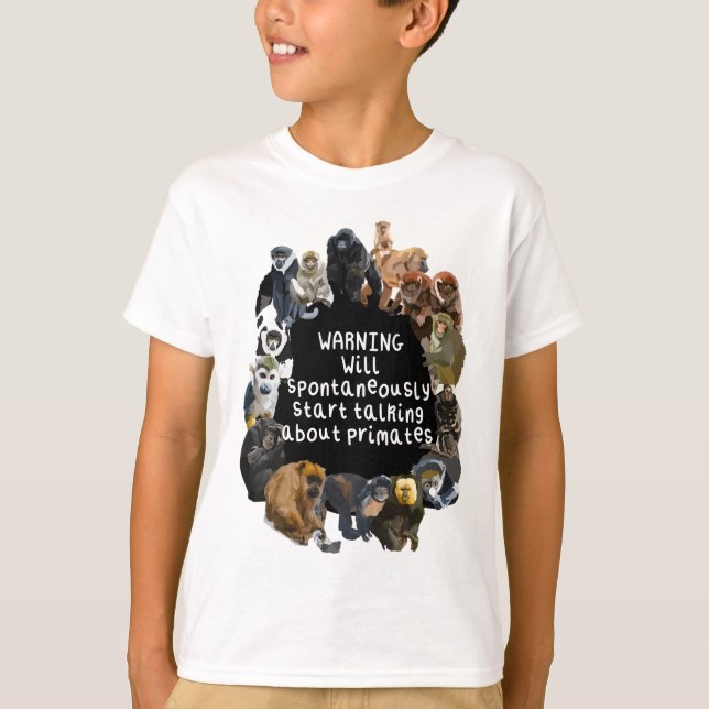 P is for Primate T-Shirt (Front)