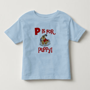 P is for Puppy Tshirts and Gifts