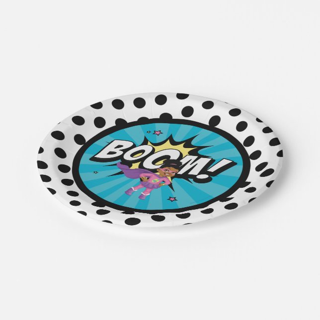 P.J. Tuttles Naturally Super, Paper Plates 7" (Angled)