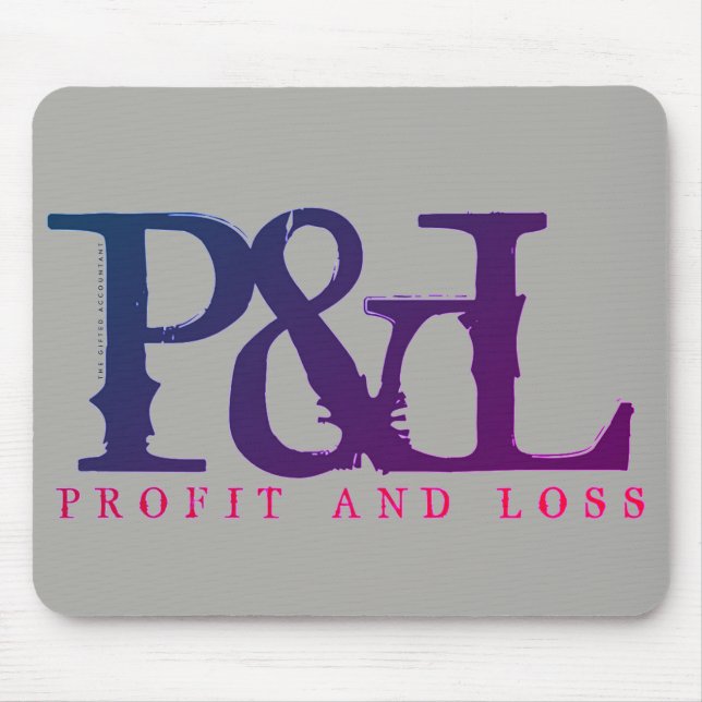 "P&L" MOUSE MAT (Front)