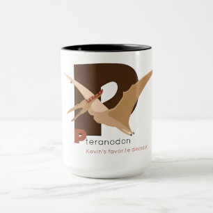 P like Pteranodon Mug