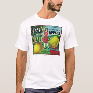 P.M. Apple Crate LabelWatsonville, CA T-Shirt