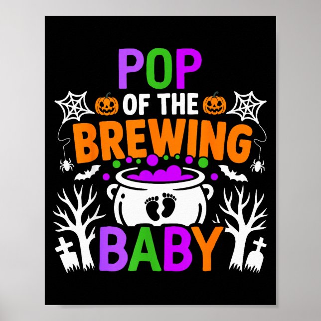 P Of The Brewing Baby Halloween Costume  Poster (Front)