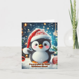 P-p-p-p-pick Up Some Christmas Cheer! Holiday Card