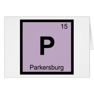 P - Parkersburg West Virginia Chemistry Symbol