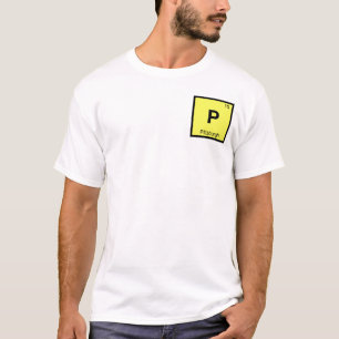 P - Pittsburgh Pennsylvania Chemistry Symbol T-Shirt
