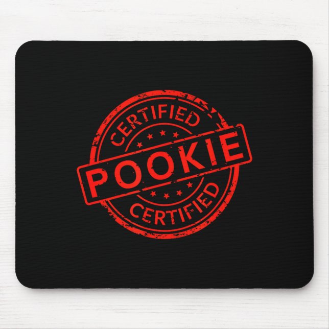 P Pular Slang Quote Valentines Certified Oki  Mouse Mat (Front)