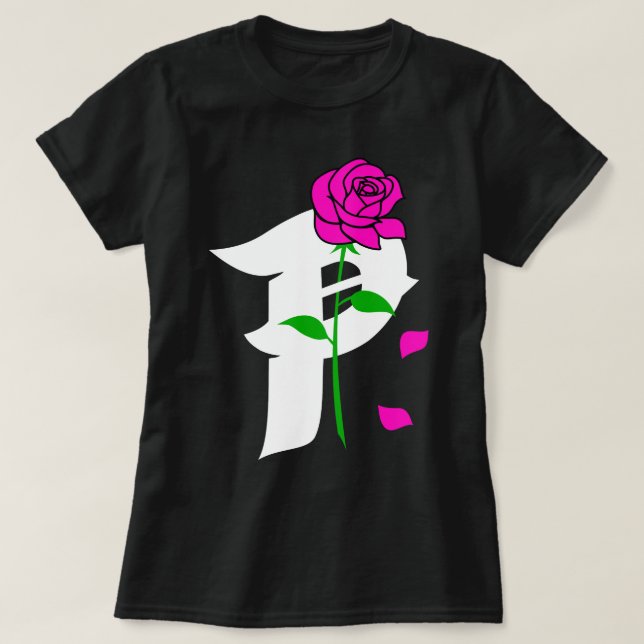 P Rose Girl Tee (Design Front)