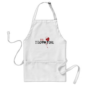 P.S. I Love You Standard Apron