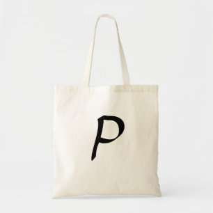 (P) Signature Simple Gift Tote Bag