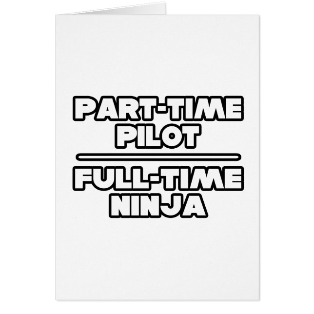 P/T Pilot, F/T Ninja (Front)