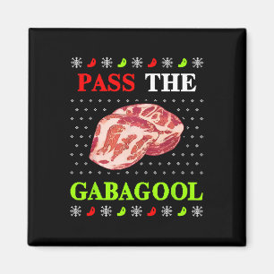 P The Gabagool Tacky Ugly Christmas For Men Women Magnet
