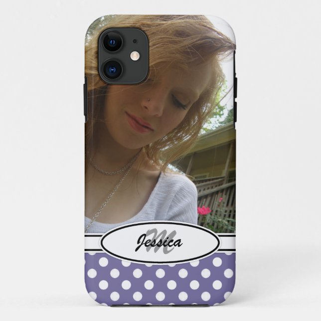 P & W: Monogram: Picture: iPhone 5 Case (Back)