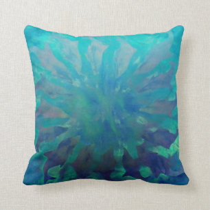 © P Wherrell Dolphin Circle Throw Pillow Cushion