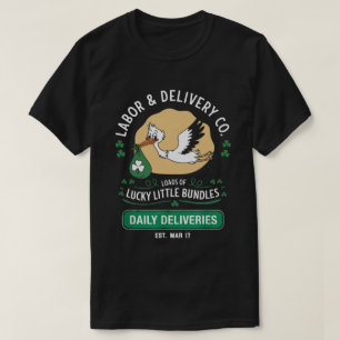 PA54 - Birth and Childbirth Lucky for L&D Nurses T-Shirt