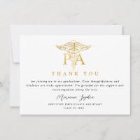 PA Caduceus Graduation Thank You